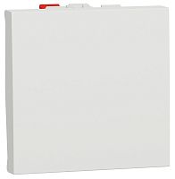 Выключатель кнопочный без рамки Schneider Electric Unica Modular 1-кл. 2 мод. белый картинка